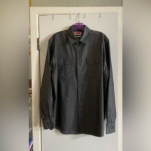 Wrangler men’s long sleeve denim shirt